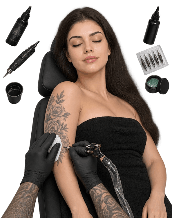 Professional tattoo service in Montreal at Zand Beaut